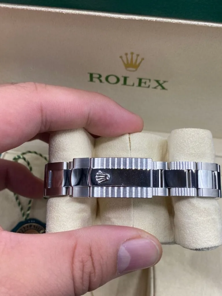 RLX Datejust m278344-0019/0020 Mint Green Dial 31mm Domed Diamond Oyster Watch