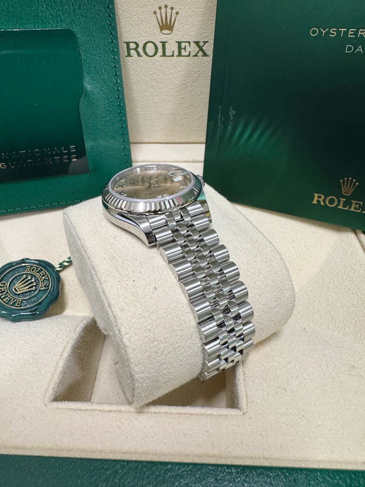 RLX Datejust m278274-0023/0024 Pink 31mm Dial Oyster Watch