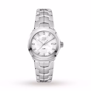 【7A Quality】TAG Heuer Link Date Quartz Date Mother Of Pearl 32mm Ladies Watch WBC1312.BA0600