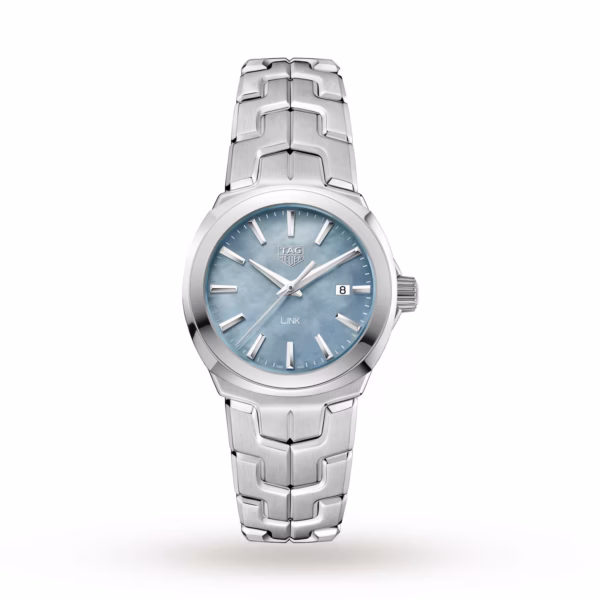 【7A Quality】TAG Heuer Link Date Quartz Date Mother Of Pearl Ladies Watch WBC1311.BA0600