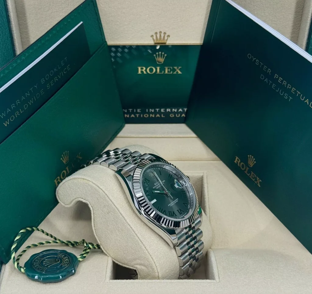 RLX Datejust 36mm 126234 Datejust Slate Roman Dial Jubilee Watch