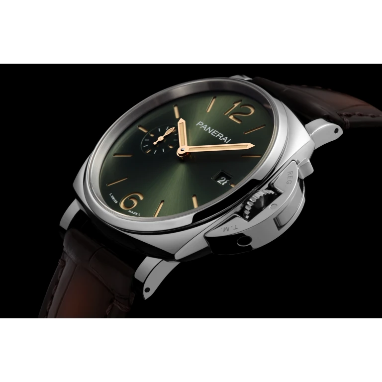 【7A Quality】Panerai Luminor Due Green Platinumtech™ 42mm