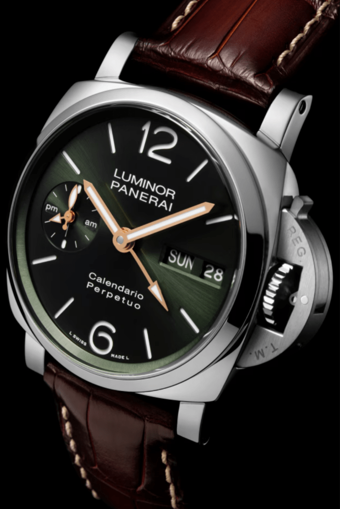 【7A Quality】Panerai Luminor Perpetual Calendar GMT Platinumtech™ 44mm PAM00715