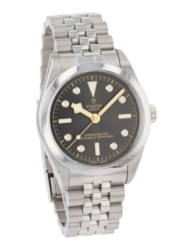 【7A Quality】TUDOR Black Bay 36mm Anthracite Diamond Set Dial Bracelet Watch M79640-0004