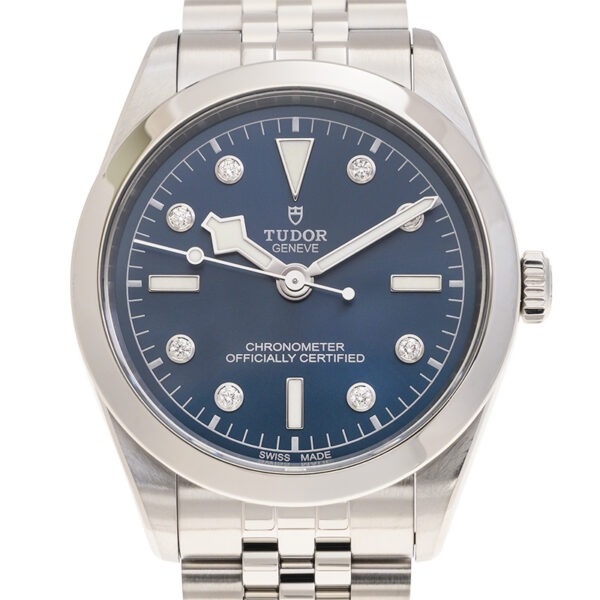 【7A Quality】TUDOR Black Bay 36mm Blue Diamond Set Dial Bracelet Watch M79640-0005