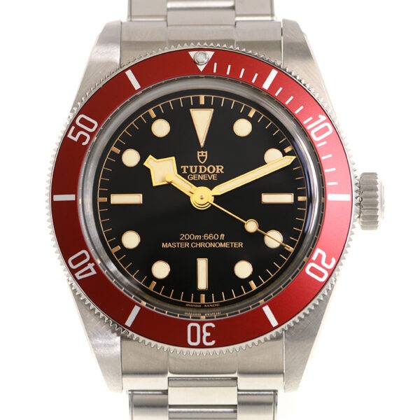 【7A Quality】TUDOR Black Bay 41mm Black Dial & Red Bezel Men's Bracelet Watch M7941A1A0RU-0001