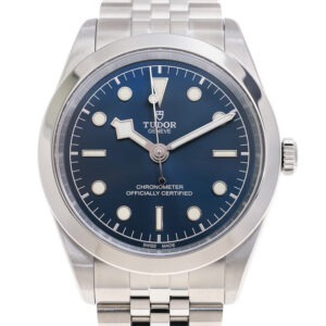 【7A Quality】TUDOR Black Bay 41mm Blue Dial Men's Five-Link Bracelet Automatic Watch M79680-0002
