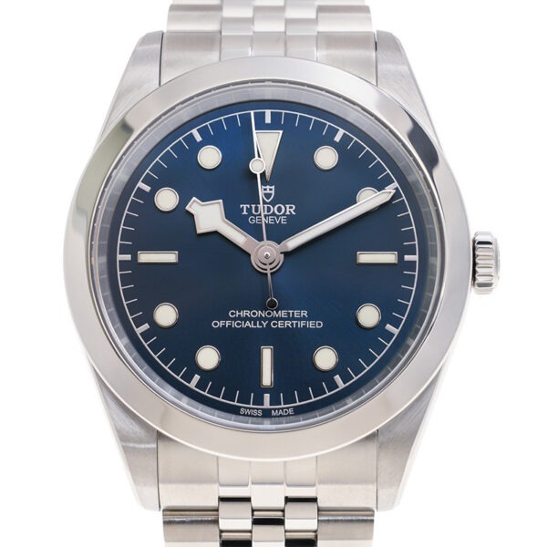 【7A Quality】TUDOR Black Bay 41mm Blue Dial Men's Five-Link Bracelet Automatic Watch M79680-0002