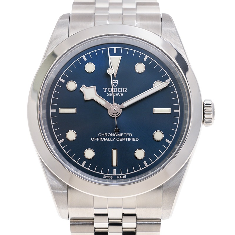 【7A Quality】TUDOR Black Bay 41mm Blue Dial Men's Five-Link Bracelet Automatic Watch M79680-0002