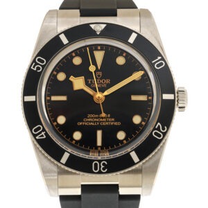【7A Quality】TUDOR Black Bay 54 37mm Black Dial & Bezel Automatic Rubber Strap Watch M79000N-0002
