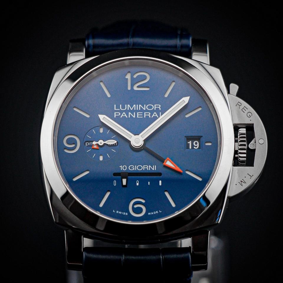 【7A Quality】Panerai Luminor Dieci Giorni GMT 44mm PAM01482