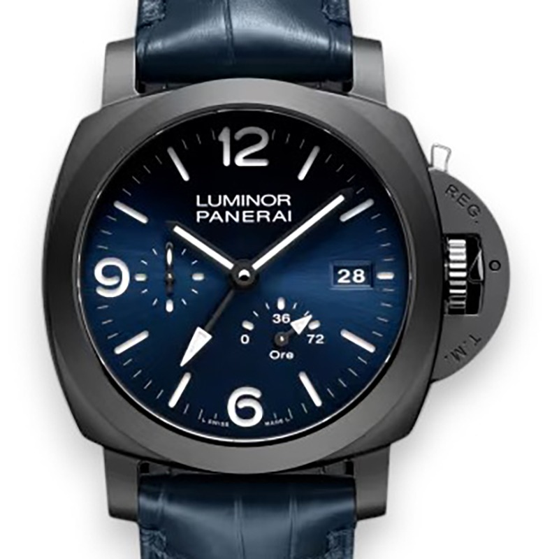 【7A Quality】Panerai Luminor GMT Power Reserve Ceramica 44mm PAM01574