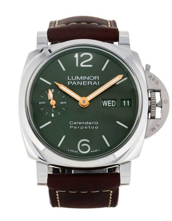 【7A Quality】Panerai Luminor Perpetual Calendar GMT Platinumtech™ 44mm PAM00715