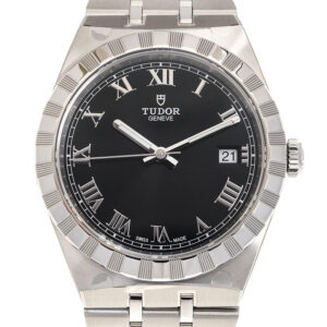【7A Quality】TUDOR Royal 38mm Black Roman Dial Automatic Bracelet Watch M28500-0003