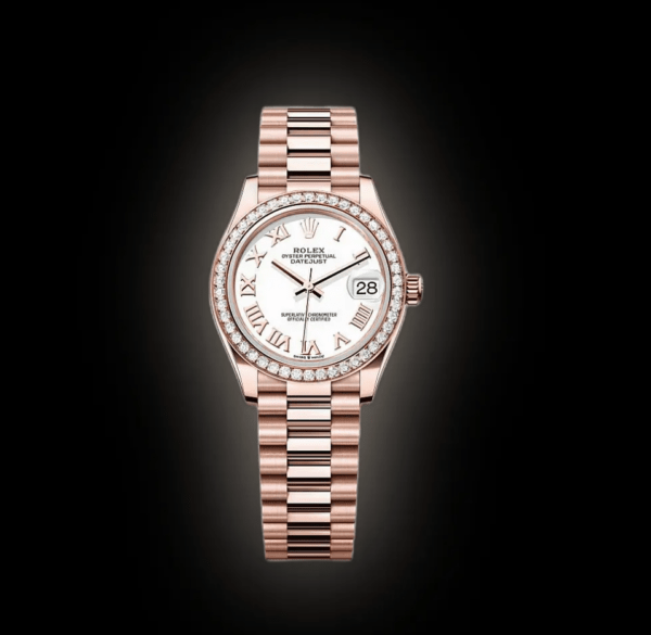 RLX Datejust m278285RBR-0008 White 31mm Dial
