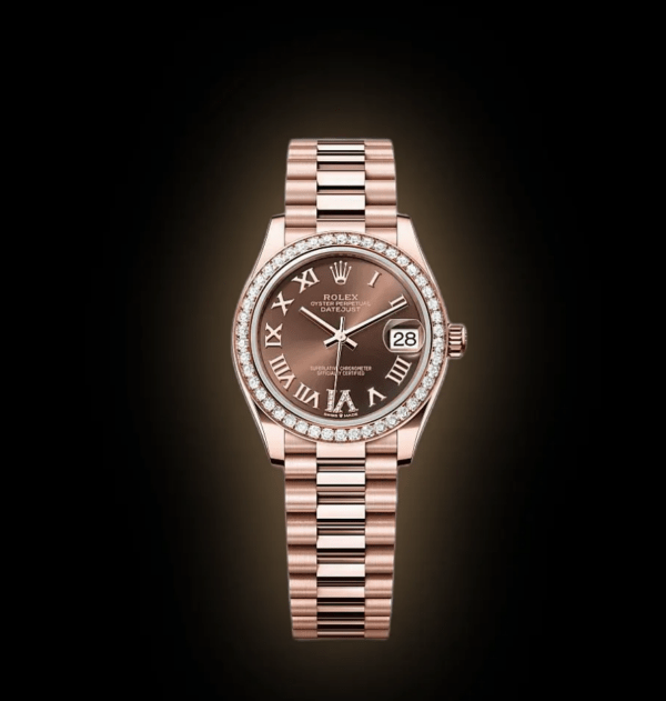 RLX Datejust m278285RBR-0016 Chocolate 31mm Dial