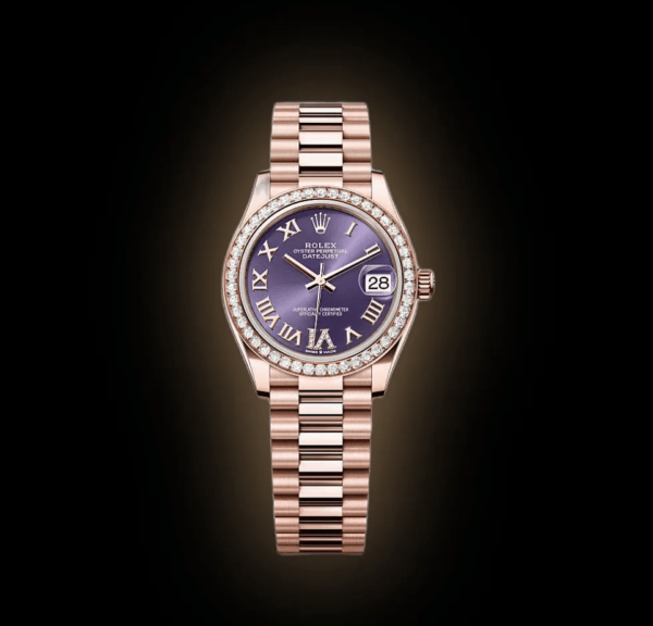 RLX Datejust m278285RBR-0023 Aubergine Dial 31mm