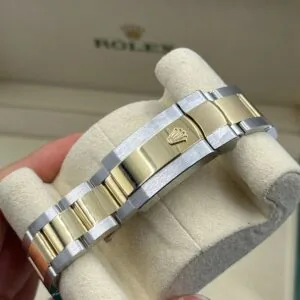 RLX Datejust 36mm 126203 Champagne Set with Diamonds Dial Domed Bezel Oyster Bracelet