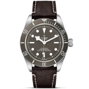 【7A Quality】TUDOR Black Bay 58 925 39mm Silver Case Taupe Dial Leather Strap Watch M79010SG-0001