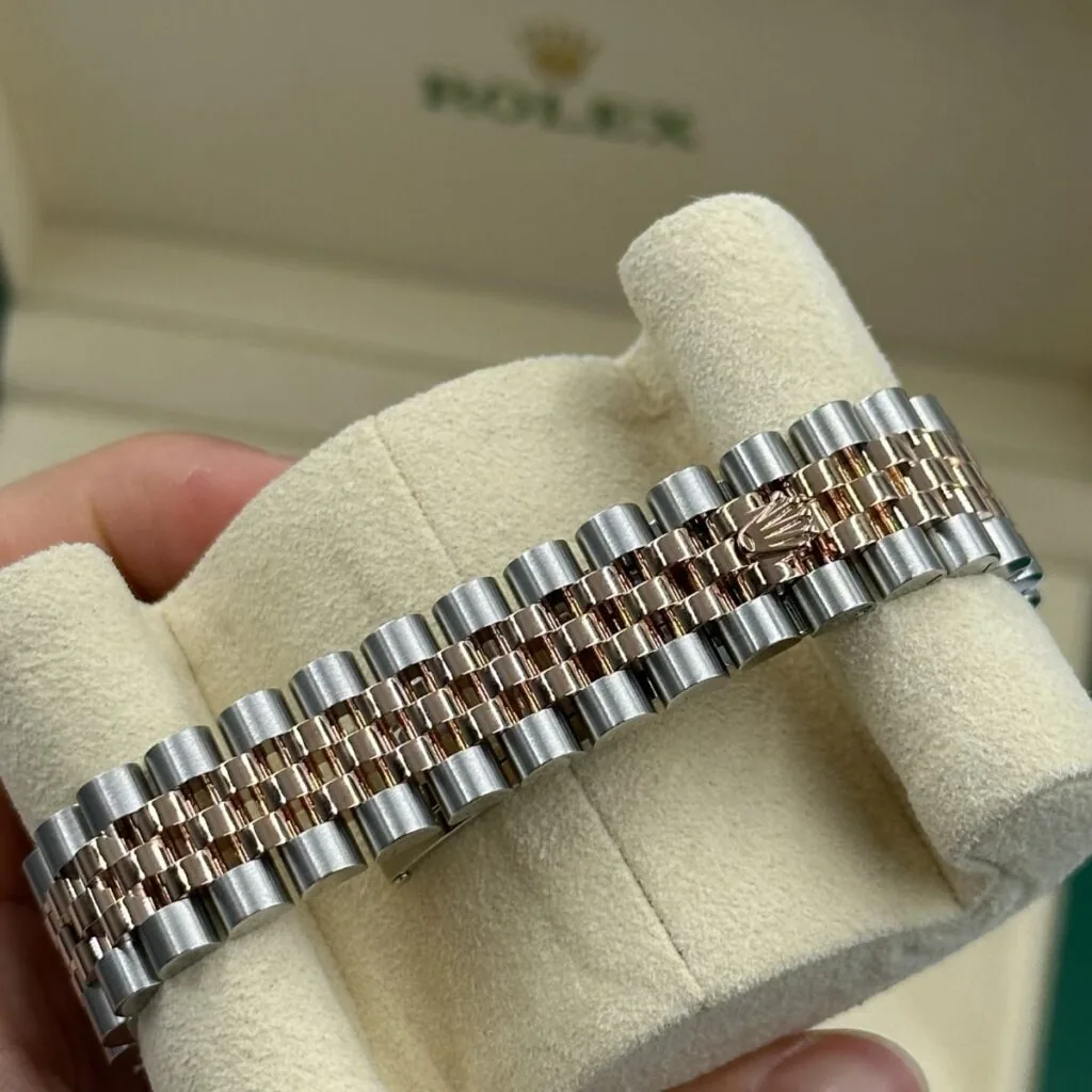 RLX Datejust m278381-0029/0030 Slate Roman Diamond Dial Diamond-Set Bezel 31mm