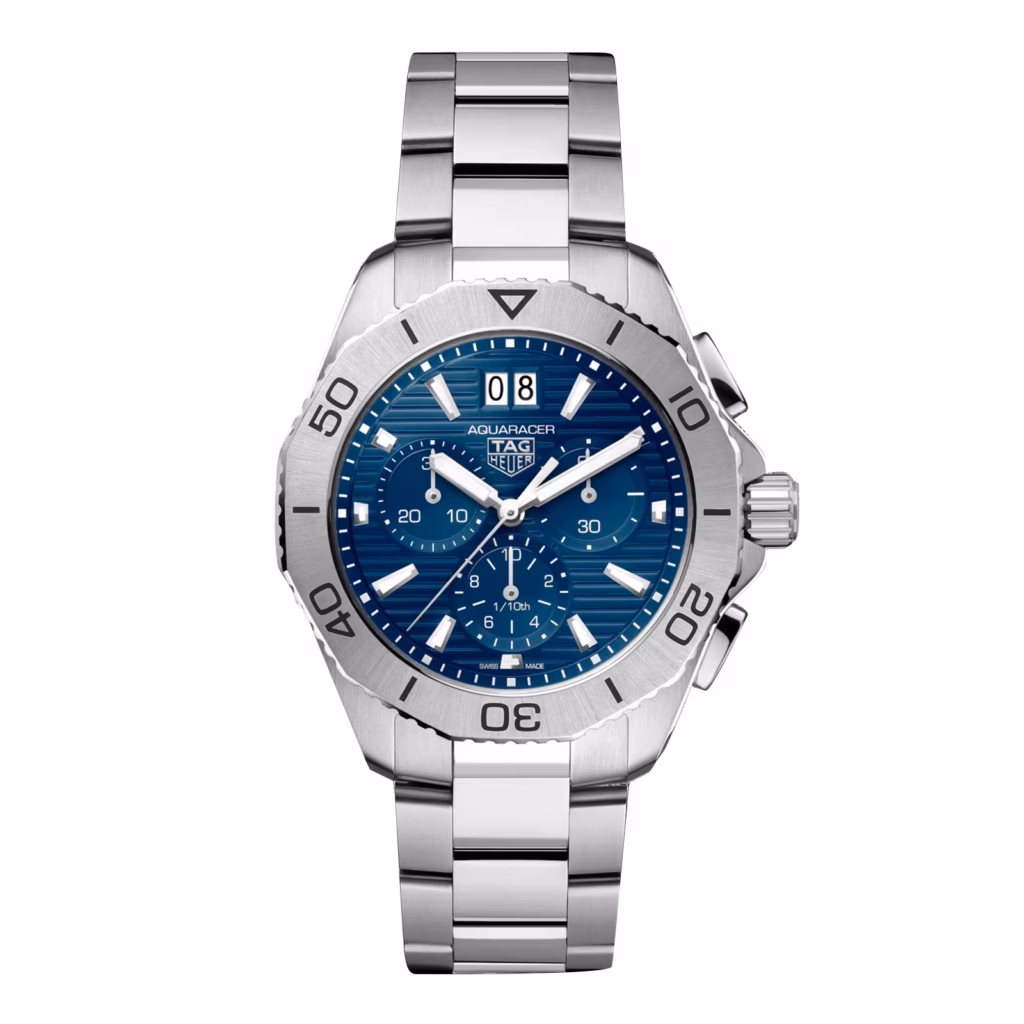 【7A Quality】TAG Heuer Aquaracer Professional 200 Chronograph 40mm Mens Watch Blue CBP1113.BA0627