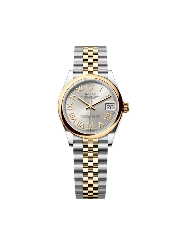RLX Datejust m278243-0003/0004 31mm Silver Dial Yellow Rolesor Oyster Watch