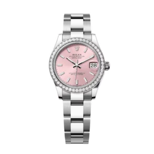RLX Datejust m278384RBR-0017/0018 Pink 31mm Dial Oyster Watch
