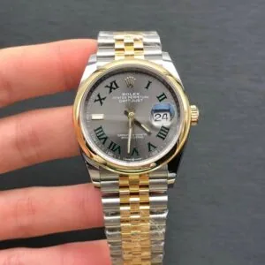 RLX Datejust 36mm 126203 Slate Dial 36mm Domed Bezel Oyster Bracelet