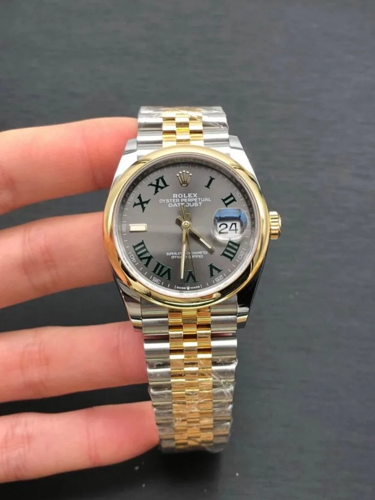 RLX Datejust 36mm 126203 Slate Dial 36mm Domed Bezel Oyster Bracelet
