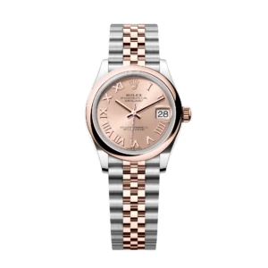 RLX Datejust m278241-0005/0006 Rose 31mm Dial Oyster Bracelet Watch