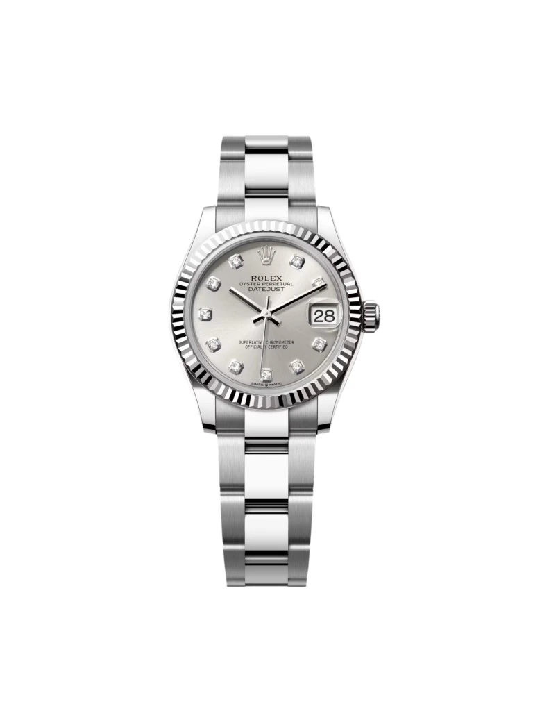 RLX Datejust m278274-0029/0030 Silver 31mm Dial Oyster Watch