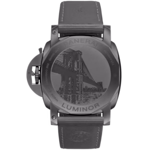【7A Quality】Panerai Luminor BiTempo Titanium DLC - New York 44mm PAM01467