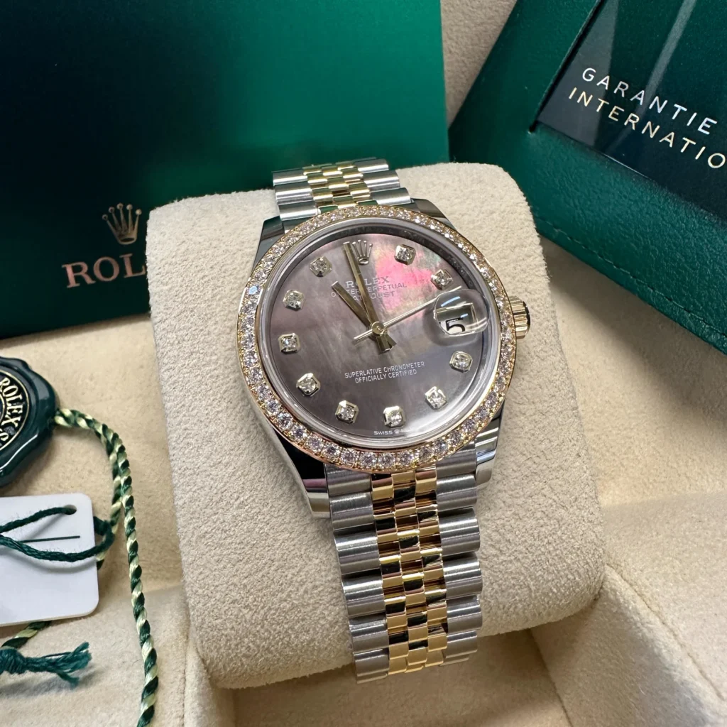 RLX Datejust m278383-0023/0024 31mm Mother of Pearl Dial Oyster Bracelet