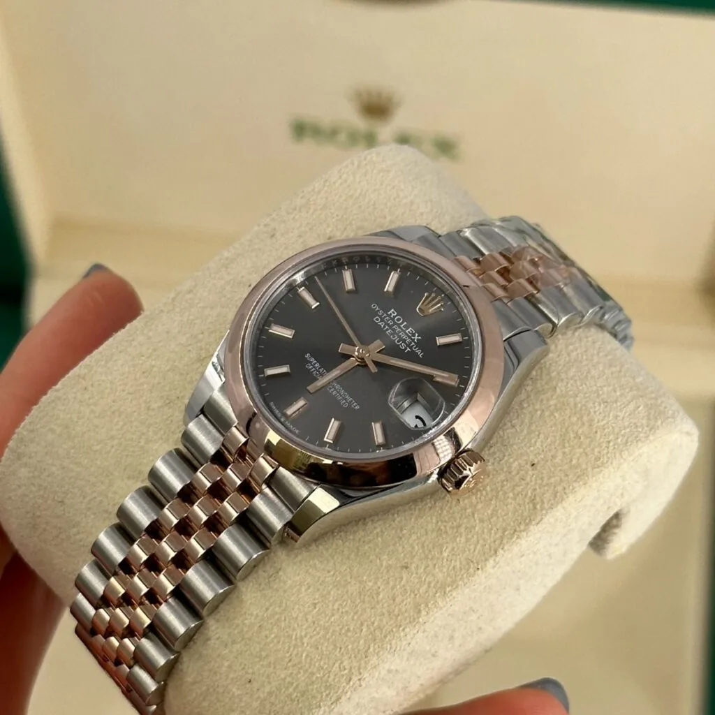 RLX Datejust m278241-0017/0018 Slate 31mm Dial Oyster Bracelet Watch