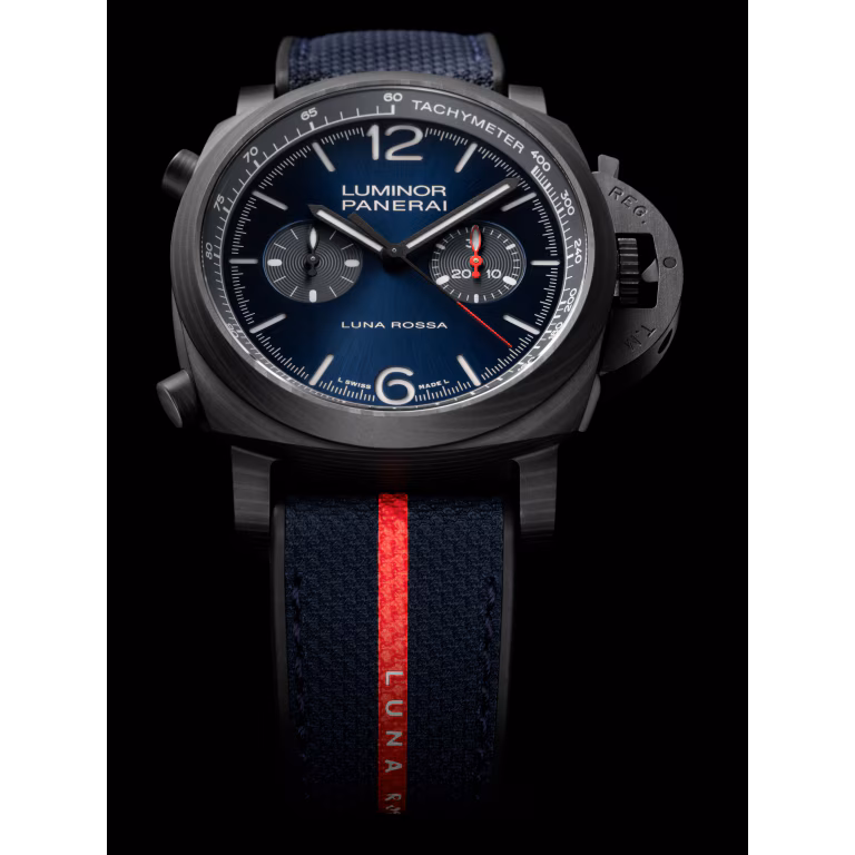 【7A Quality】Panerai Luminor Chrono Carbotech™ Luna Rossa Experience 44mm PAM01519