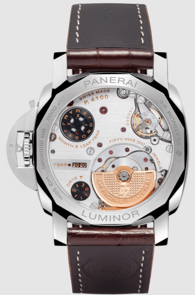 【7A Quality】Panerai Luminor Perpetual Calendar GMT Platinumtech™ 44mm PAM00715