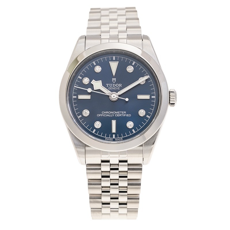 【7A Quality】TUDOR Black Bay 36mm Blue Diamond Set Dial Bracelet Watch M79640-0005