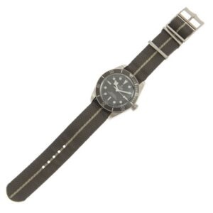 【7A Quality】TUDOR Black Bay 58 925 39mm Silver Case Taupe Dial Fabric Strap Watch