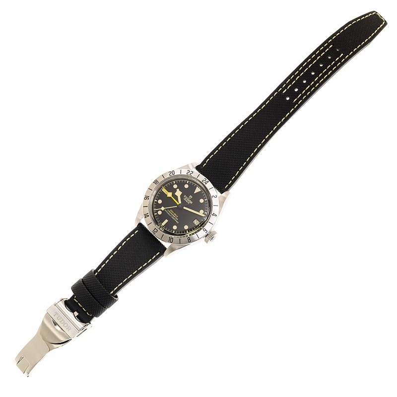 【7A Quality】TUDOR Black Bay Pro 39mm Steel Automatic Hybrid Rubber Strap Watch M79470-0003