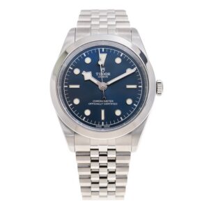 【7A Quality】TUDOR Black Bay 41mm Blue Dial Men's Five-Link Bracelet Automatic Watch M79680-0002