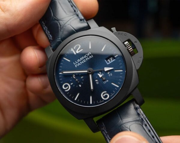 【7A Quality】Panerai Luminor GMT Power Reserve Ceramica 44mm PAM01574