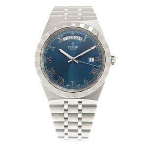 【7A Quality】TUDOR Royal Date/Day 41mm Blue Roman Dial Men's Automatic Watch M28600-0005