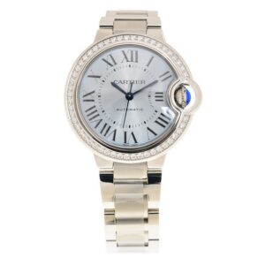 CARTIER Ballon Bleu BLEU Blue Diamond 33 mm W4BB0028 - United Luxury