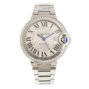 CARTIER Ballon Bleu BLEU Diamond Watch 33mm W4BB0023 - United Luxury