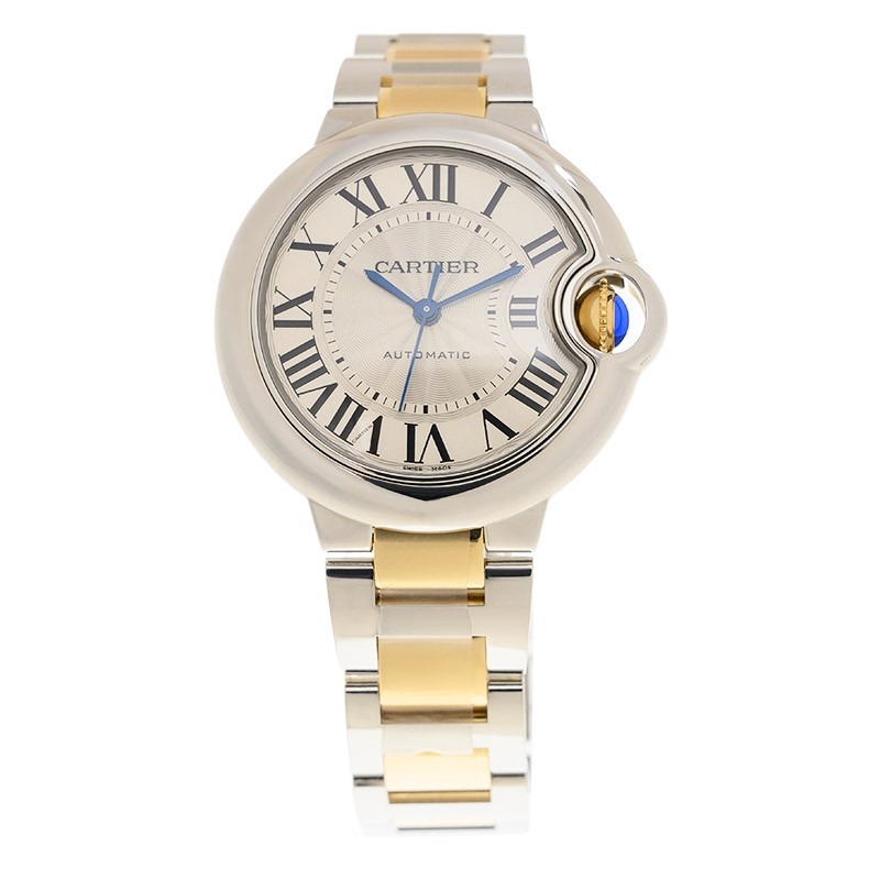 CARTIER Ballon Bleu BLEU Gold mix 33mm W2BB0029 - United Luxury