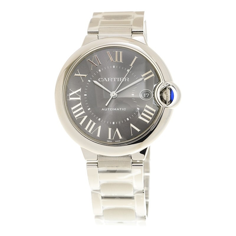 CARTIER Ballon Bleu BLEU Grey Dial 40mm WSBB0060 - United Luxury