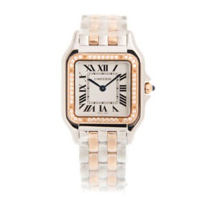 CARTIER PANTHERE Medium Model Rose Gold Mix Diamond W3PN0007 - United Luxury