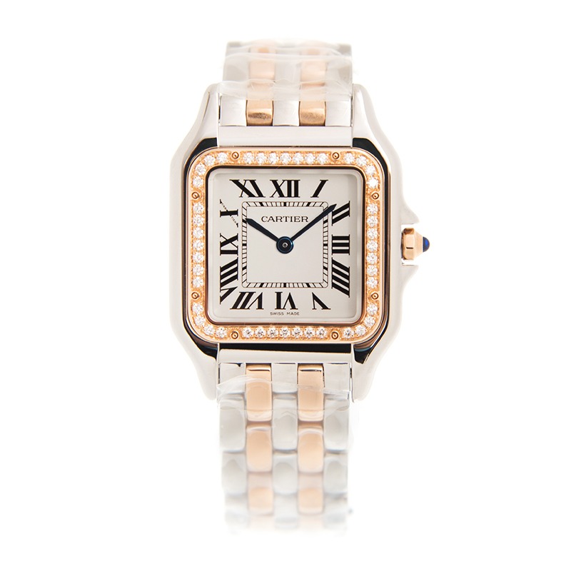 CARTIER PANTHERE Medium Model Rose Gold Mix Diamond W3PN0007 - United Luxury