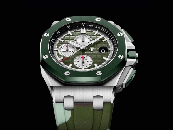 A&P OFFSHORE Khaki Green Camouflage Dial CHRONOGRAPH 44mm