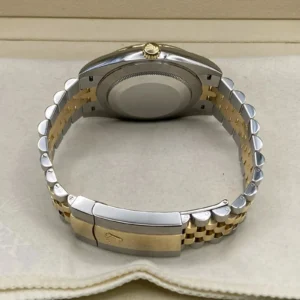 RLX Datejust 41mm 126303 White MOP Diamond Jubilee Steel and Yellow Gold